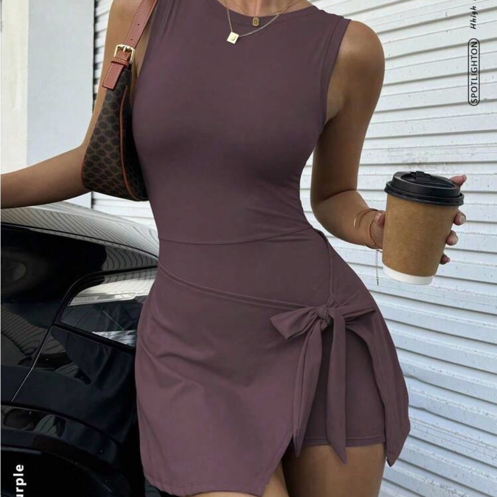 SHEIN casual yoga dress/skort